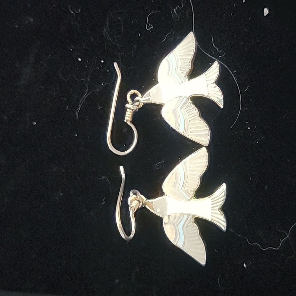 Laurel Burch "Dyrland Dove" Earrings